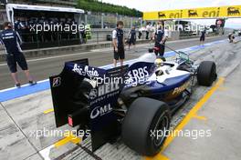 25.07.2009 Budapest, Hungary,  Nico Rosberg (GER), Williams F1 Team  - Formula 1 World Championship, Rd 10, Hungarian Grand Prix, Saturday Practice