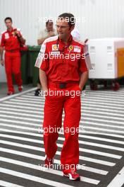 25.07.2009 Budapest, Hungary,  Stefano Domenicali (ITA), Scuderia Ferrari, Sporting Director - Formula 1 World Championship, Rd 10, Hungarian Grand Prix, Saturday
