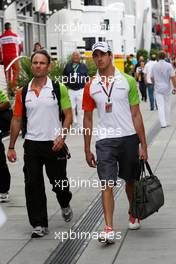 25.07.2009 Budapest, Hungary,  Adrian Sutil (GER), Force India F1 Team - Formula 1 World Championship, Rd 10, Hungarian Grand Prix, Saturday