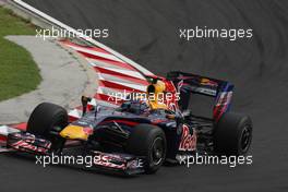 25.07.2009 Budapest, Hungary,  Mark Webber (AUS), Red Bull Racing, RB5 - Formula 1 World Championship, Rd 10, Hungarian Grand Prix, Saturday Practice