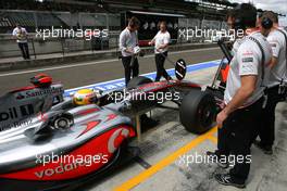 25.07.2009 Budapest, Hungary,  Lewis Hamilton (GBR), McLaren Mercedes  - Formula 1 World Championship, Rd 10, Hungarian Grand Prix, Saturday Practice