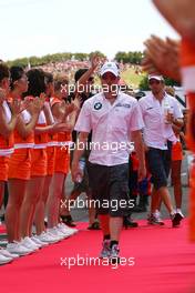 26.07.2009 Budapest, Hungary,  Nick Heidfeld (GER), BMW Sauber F1 Team  - Formula 1 World Championship, Rd 10, Hungarian Grand Prix, Sunday
