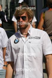 26.07.2009 Budapest, Hungary,  Nick Heidfeld (GER), BMW Sauber F1 Team - Formula 1 World Championship, Rd 10, Hungarian Grand Prix, Sunday