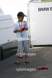 26.07.2009 Budapest, Hungary,  Fabian Vettel (GER) Brother of Sebastian Vettel  - Formula 1 World Championship, Rd 10, Hungarian Grand Prix, Sunday