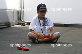 26.07.2009 Budapest, Hungary,  Fabian Vettel (GER) Brother of Sebastian Vettel - Formula 1 World Championship, Rd 10, Hungarian Grand Prix, Sunday