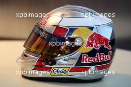 23.07.2009 Budapest, Hungary,  The helmet of Jaime Alguersuari (ESP), Scuderia Toro Rosso - Formula 1 World Championship, Rd 10, Hungarian Grand Prix, Thursday