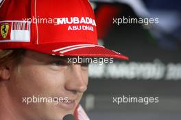23.07.2009 Budapest, Hungary,  Kimi Raikkonen (FIN), Räikkönen, Scuderia Ferrari - Formula 1 World Championship, Rd 10, Hungarian Grand Prix, Thursday Press Conference