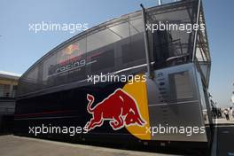23.07.2009 Budapest, Hungary,  Red Bull engineers offices - Formula 1 World Championship, Rd 10, Hungarian Grand Prix, Thursday