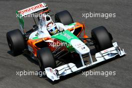 11.09.2009 Monza, Italy,  Adrian Sutil (GER), Force India F1 Team, VJM-02 - Formula 1 World Championship, Rd 13, Italian Grand Prix, Friday Practice