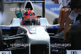 11.09.2009 Monza, Italy,  Robert Kubica (POL),  BMW Sauber F1 Team - Formula 1 World Championship, Rd 13, Italian Grand Prix, Friday Practice