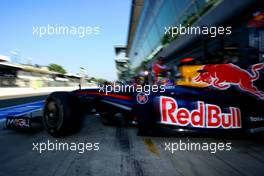 11.09.2009 Monza, Italy,  Mark Webber (AUS), Red Bull Racing, RB5 - Formula 1 World Championship, Rd 13, Italian Grand Prix, Friday Practice