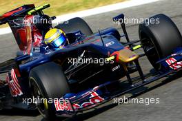 11.09.2009 Monza, Italy,  Sébastien Buemi (SUI), Scuderia Toro Rosso, STR04 - Formula 1 World Championship, Rd 13, Italian Grand Prix, Friday Practice