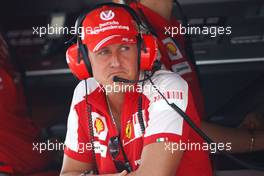 11.09.2009 Monza, Italy,  Michael Schumacher (GER), Test Driver, Scuderia Ferrari  - Formula 1 World Championship, Rd 13, Italian Grand Prix, Friday