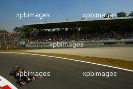 11.09.2009 Monza, Italy,  Sebastian Vettel (GER), Red Bull Racing, RB5 - Formula 1 World Championship, Rd 13, Italian Grand Prix, Friday Practice
