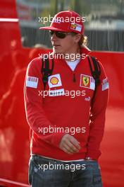 11.09.2009 Monza, Italy,  Kimi Raikkonen (FIN), Räikkönen, Scuderia Ferrari  - Formula 1 World Championship, Rd 13, Italian Grand Prix, Friday