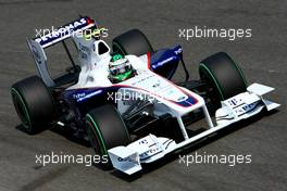 11.09.2009 Monza, Italy,  Nick Heidfeld (GER), BMW Sauber F1 Team, F1.09 - Formula 1 World Championship, Rd 13, Italian Grand Prix, Friday Practice