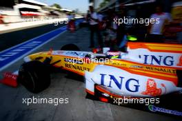 11.09.2009 Monza, Italy,  Romain Grosjean (FRA), Renault F1 Team, R29 - Formula 1 World Championship, Rd 13, Italian Grand Prix, Friday Practice