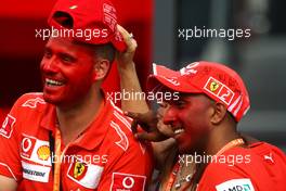 11.09.2009 Monza, Italy,  Scuderia Ferrari fans - Formula 1 World Championship, Rd 13, Italian Grand Prix, Friday
