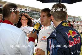 13.09.2009 Monza, Italy,  Sebastian Vettel (GER), Red Bull Racing - Formula 1 World Championship, Rd 13, Italian Grand Prix, Sunday Pre-Race Grid