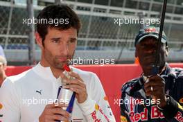 13.09.2009 Monza, Italy,  Mark Webber (AUS), Red Bull Racing - Formula 1 World Championship, Rd 13, Italian Grand Prix, Sunday Pre-Race Grid