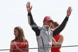 13.09.2009 Monza, Italy,  Jenson Button (GBR), BrawnGP - Formula 1 World Championship, Rd 13, Italian Grand Prix, Sunday Podium