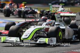 13.09.2009 Monza, Italy,  Rubens Barrichello (BRA), Brawn GP  - Formula 1 World Championship, Rd 13, Italian Grand Prix, Sunday Race