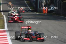 13.09.2009 Monza, Italy,  Lewis Hamilton (GBR), McLaren Mercedes  - Formula 1 World Championship, Rd 13, Italian Grand Prix, Sunday Race