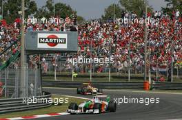 13.09.2009 Monza, Italy,  Vitantonio Liuzzi (ITA), Test Driver, Force India F1 Team, VJM-02 - Formula 1 World Championship, Rd 13, Italian Grand Prix, Sunday Race