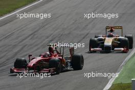 13.09.2009 Monza, Italy,  Kimi Raikkonen (FIN), Räikkönen, Scuderia Ferrari  - Formula 1 World Championship, Rd 13, Italian Grand Prix, Sunday Race