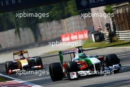 13.09.2009 Monza, Italy,  Vitantonio Liuzzi (ITA), Force India F1 Team, VJM-02 - Formula 1 World Championship, Rd 13, Italian Grand Prix, Sunday Race