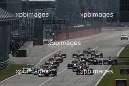 13.09.2009 Monza, Italy,  Start of the race - Formula 1 World Championship, Rd 13, Italian Grand Prix, Sunday Race