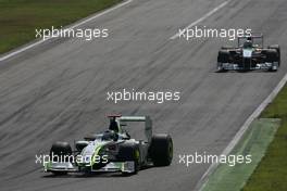 13.09.2009 Monza, Italy,  Jenson Button (GBR), Brawn GP  - Formula 1 World Championship, Rd 13, Italian Grand Prix, Sunday Race