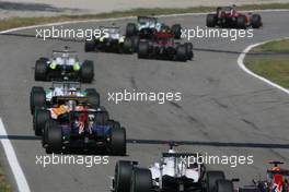 13.09.2009 Monza, Italy,  Start of the race, Sebastian Vettel (GER), Red Bull Racing  - Formula 1 World Championship, Rd 13, Italian Grand Prix, Sunday Race