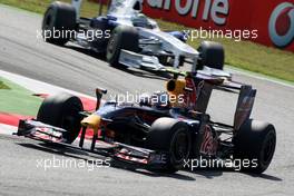 13.09.2009 Monza, Italy,  Sebastian Vettel (GER), Red Bull Racing - Formula 1 World Championship, Rd 13, Italian Grand Prix, Sunday Race