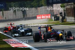 13.09.2009 Monza, Italy,  Sebastian Vettel (GER), Red Bull Racing, RB5 - Formula 1 World Championship, Rd 13, Italian Grand Prix, Sunday Race
