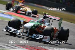 13.09.2009 Monza, Italy,  Vitantonio Liuzzi (ITA), Force India F1 Team  - Formula 1 World Championship, Rd 13, Italian Grand Prix, Sunday Race