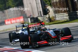 13.09.2009 Monza, Italy,  Lewis Hamilton (GBR), McLaren Mercedes, MP4-24 - Formula 1 World Championship, Rd 13, Italian Grand Prix, Sunday Race
