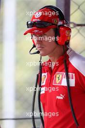 12.09.2009 Monza, Italy,  Michael Schumacher (GER), Scuderia Ferrari - Formula 1 World Championship, Rd 13, Italian Grand Prix, Saturday Practice