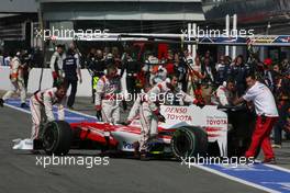 12.09.2009 Monza, Italy,  Jarno Trulli (ITA), Toyota F1 Team  - Formula 1 World Championship, Rd 13, Italian Grand Prix, Saturday Qualifying
