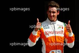 12.09.2009 Monza, Italy,  2nd, Adrian Sutil (GER), Force India F1 Team - Formula 1 World Championship, Rd 13, Italian Grand Prix, Saturday Qualifying