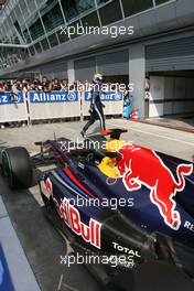 12.09.2009 Monza, Italy,  Mark Webber (AUS), Red Bull Racing  - Formula 1 World Championship, Rd 13, Italian Grand Prix, Saturday Qualifying