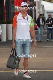 12.09.2009 Monza, Italy,  Adrian Sutil (GER), Force India F1 Team  - Formula 1 World Championship, Rd 13, Italian Grand Prix, Saturday