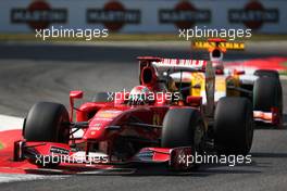 12.09.2009 Monza, Italy,  Giancarlo Fisichella (ITA), Scuderia Ferrari  - Formula 1 World Championship, Rd 13, Italian Grand Prix, Saturday Practice