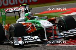 12.09.2009 Monza, Italy,  Vitantonio Liuzzi (ITA), Force India F1 Team, VJM-02 - Formula 1 World Championship, Rd 13, Italian Grand Prix, Saturday Qualifying