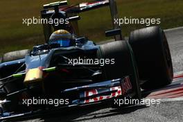 12.09.2009 Monza, Italy,  Sébastien Buemi (SUI), Scuderia Toro Rosso, STR04 - Formula 1 World Championship, Rd 13, Italian Grand Prix, Saturday Qualifying