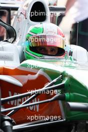12.09.2009 Monza, Italy,  Vitantonio Liuzzi (ITA), Force India F1 Team - Formula 1 World Championship, Rd 13, Italian Grand Prix, Saturday Practice