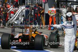 12.09.2009 Monza, Italy,  Romain Grosjean (FRA) , Renault F1 Team  - Formula 1 World Championship, Rd 13, Italian Grand Prix, Saturday Qualifying