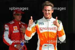 12.09.2009 Monza, Italy,  Adrian Sutil (GER), Force India F1 Team  - Formula 1 World Championship, Rd 13, Italian Grand Prix, Saturday Qualifying