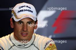 12.09.2009 Monza, Italy,  Adrian Sutil (GER), Force India F1 Team - Formula 1 World Championship, Rd 13, Italian Grand Prix, Saturday Press Conference