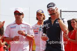 13.09.2009 Monza, Italy,  Timo Glock (GER), Toyota F1 Team, Nico Rosberg (GER), WilliamsF1 Team - Formula 1 World Championship, Rd 13, Italian Grand Prix, Sunday